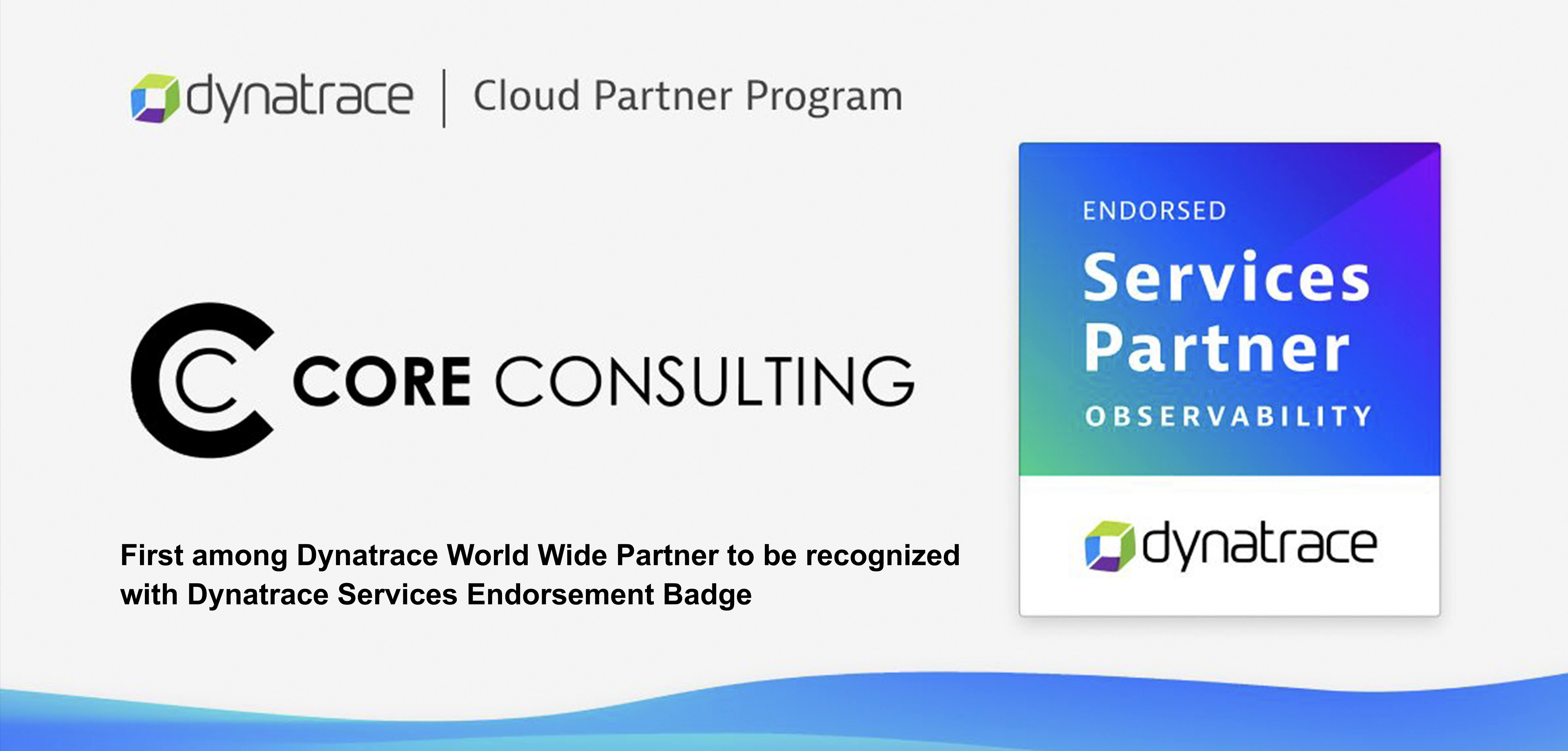 Dynatrace Service Endorsement Badge